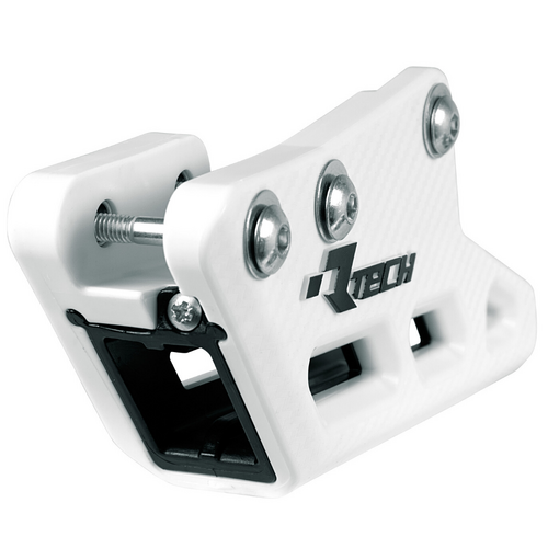 Suzuki DR-Z250 2001-2018 Rtech White/Black Worx R2.0 Monoblock Rear Chain Guide