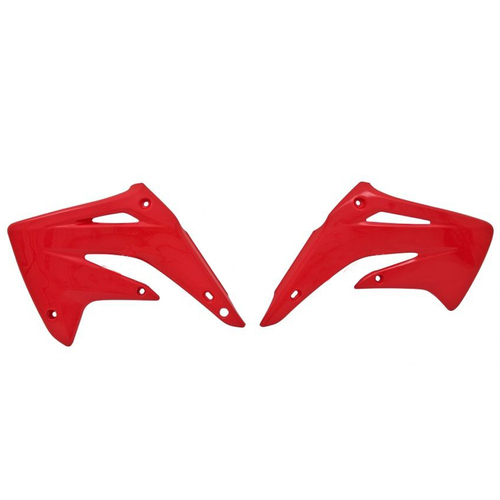 Honda CR85R 2003-2007 Rtech OE Red Radiator Shrouds Pair