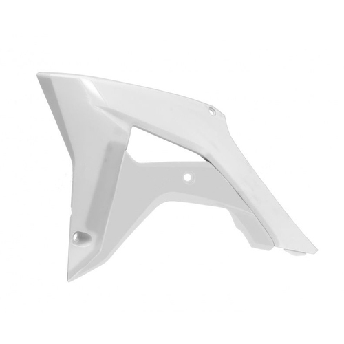 Honda CRF450R 2017-2020 Rtech White Radiator Shrouds Pair