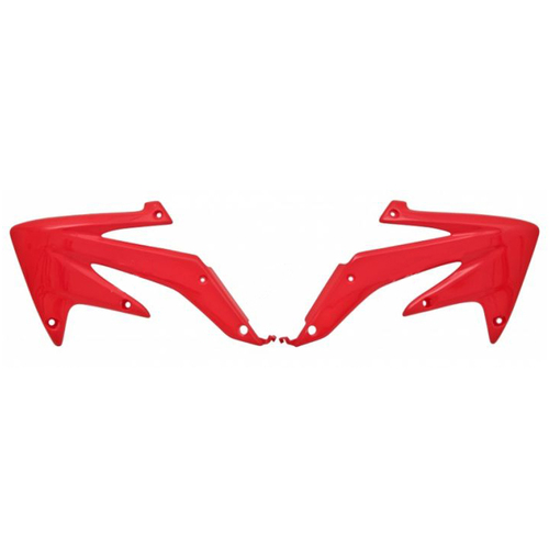 Honda CRF450X 2005-2007 Rtech OE Red Radiator Shrouds Pair