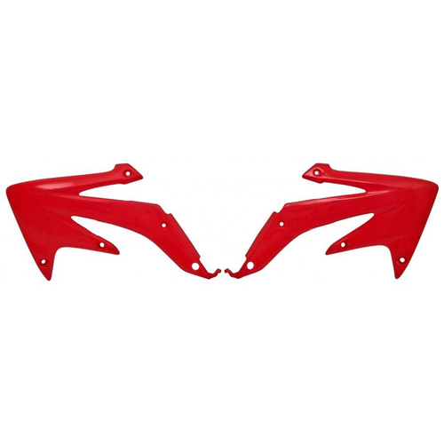 Honda CRF450X 2008-2017 Rtech OE Red Radiator Shrouds Pair
