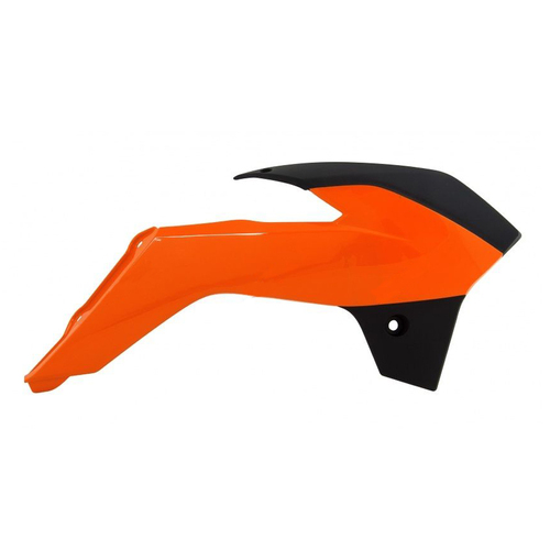 KTM 85 SX 2013-2017 Rtech OE Orange (2013-2014 & 2016) Radiator Shrouds Pair