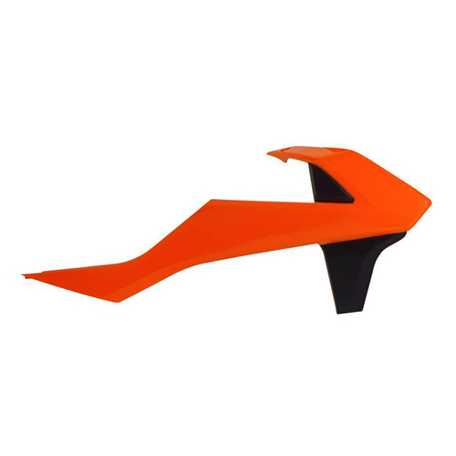 KTM 85 SX 2018-2021 Rtech OE Orange/Black (2018) Radiator Shrouds Pair