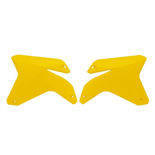 Suzuki RM-Z450 2005-2006 Rtech OE Yellow Radiator Shrouds Pair