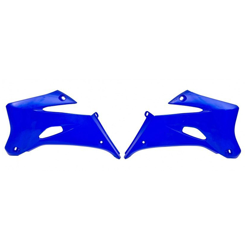 Yamaha WR250F 2007-2014 Rtech OE Blue Radiator Shrouds Pair