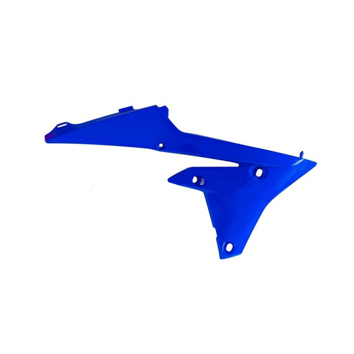 Yamaha YZ450FX 2016-2018 Rtech Blue Radiator Shrouds Pair