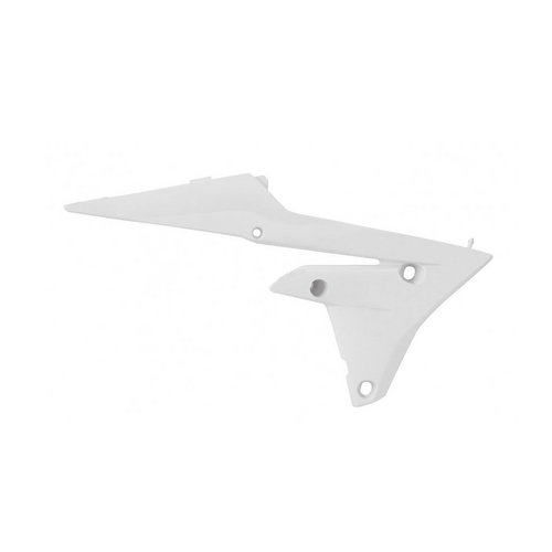 Yamaha YZ250FX 2015-2019 Rtech OE White Radiator Shrouds Pair