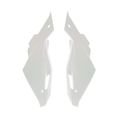 Husqvarna TE250 2008-2012 Rtech OE White Side Covers Pair Panels
