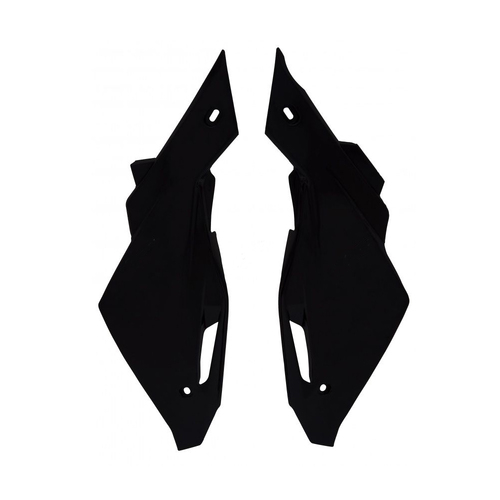 Husqvarna CR125 2009-2013 Rtech Black Side Covers Pair Panels