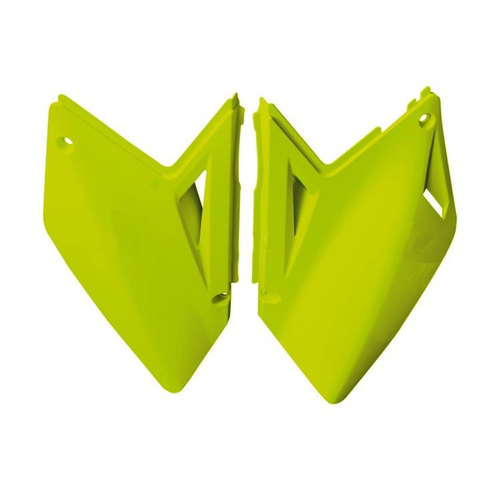 Suzuki RM-Z450 2008-2017 Rtech Neon Yellow Side Covers Pair Panels