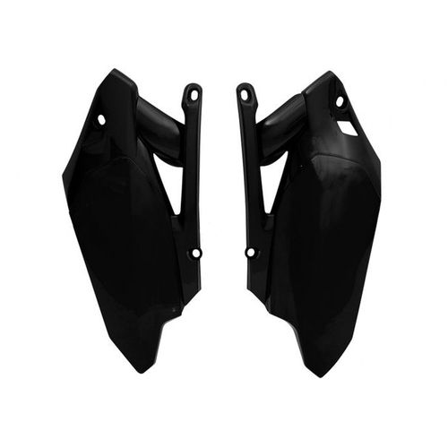 Yamaha YZ450F 2010-2013 Rtech Black Side Covers Pair Panels