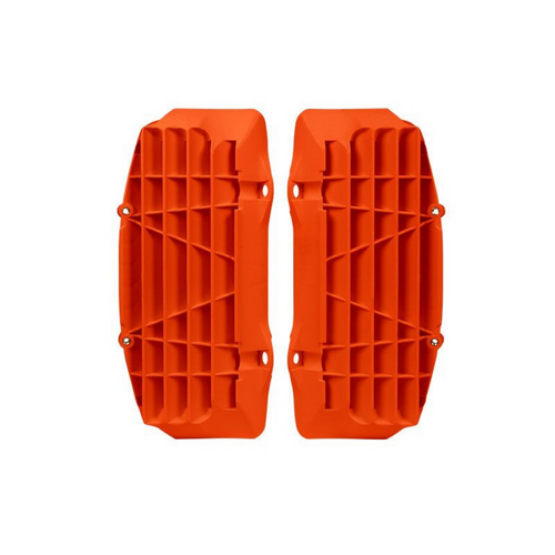 Husqvarna TC250 2017-2018 Rtech Neon Orange Oversized Radiator Fins Pair Louvres