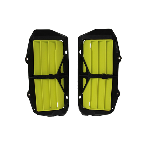 Gas-Gas EX250 2022-2023 Rtech Yellow Oversized Radiator Fins Pair Louvres