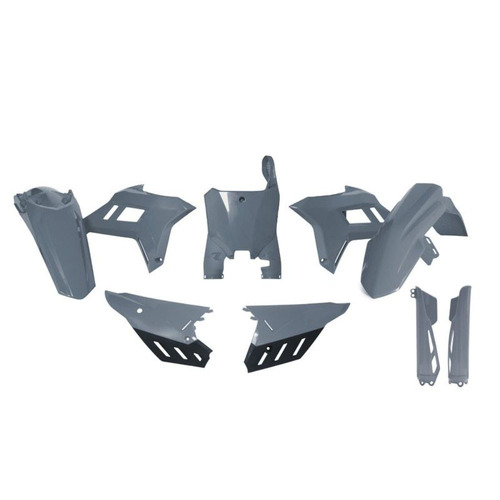 Honda CRF250R 2019-2021 Rtech Quantum Grey Plastics Kit Inc Fenders & Shrouds