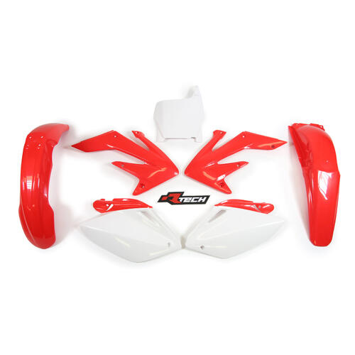 Honda CRF250R 2004 Rtech OEM Plastics Kit Inc Fenders & Shrouds