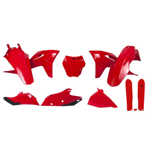 Gas-Gas EX 250 2022-2023 Rtech Red Plastics Kit Inc Fenders & Shrouds