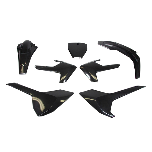 Husqvarna FC250 2016 Rtech Black Plastics Kit Inc Fenders & Shrouds
