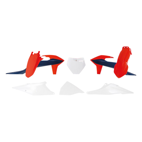 KTM 300 XC 2019 Rtech Orange Blue White Plastics Kit Inc Fenders & Shrouds