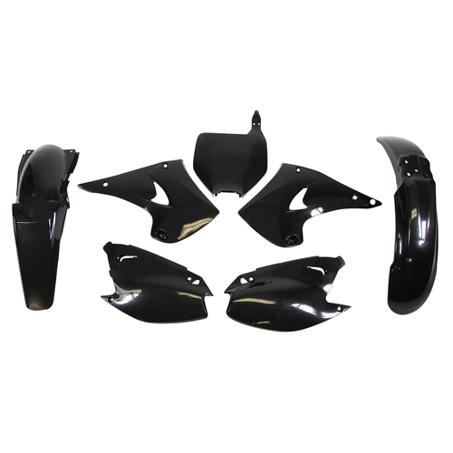 Kawasaki KX250F 2004-2005 Rtech Black Plastics Kit