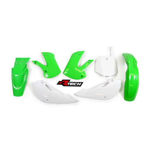 Kawasaki KX65 2002-2024 Rtech OEM Plastics Kit Inc Fenders & Shrouds