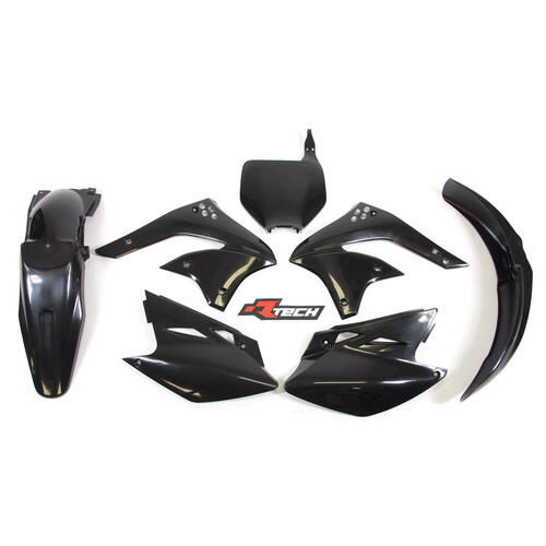Kawasaki KX450F 2006 Rtech Black Plastics Kit Inc Fenders & Shrouds