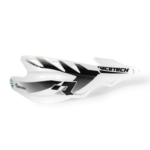 Kawasaki KX500 Rtech Enduro Handguards Raptor Hand Guards White 