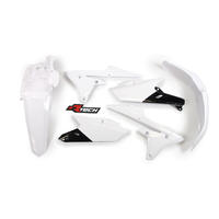 Yamaha WR250F 2015-2018 Rtech White Plastics Kit Inc Fenders & Shrouds