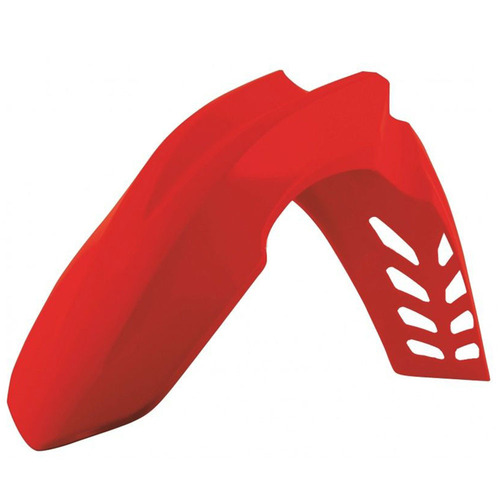 Honda CRF450R 2009-2012 Rtech OE Red Vented Front Fender Mudguard