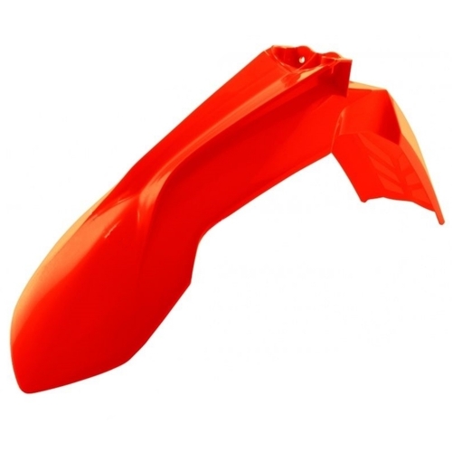 KTM 250 EXC 2014-2016 Rtech Neon Orange Vented Front Fender Mudguard