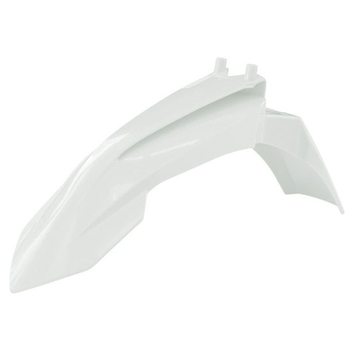 Gas-Gas MC-E 5 2021-2023 Rtech White Front Fender Mudguard Direct Replacement