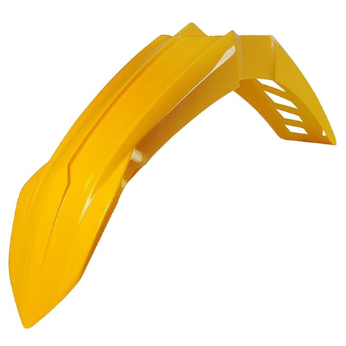 Yamaha YZ125X 2023 Rtech Yellow Vented Front Fender Mudguard Direct Replacement