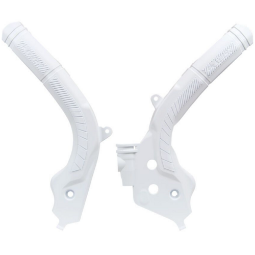 KTM 350 SX-F 2016-2018 Rtech Frame Guard White Plastic
