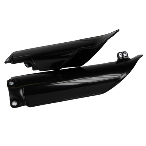 Honda CR85R 2003-2007 Rtech Black Fork Guards Protectors Plastic