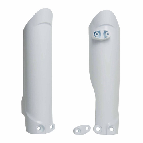 KTM 65 SX 2019-2021 Rtech OE White Fork Guards Protectors Plastic