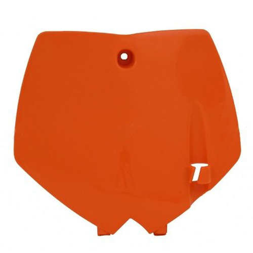 KTM 65 SX 2002-2008 Rtech OE Orange Front Number Plate Direct Replacement