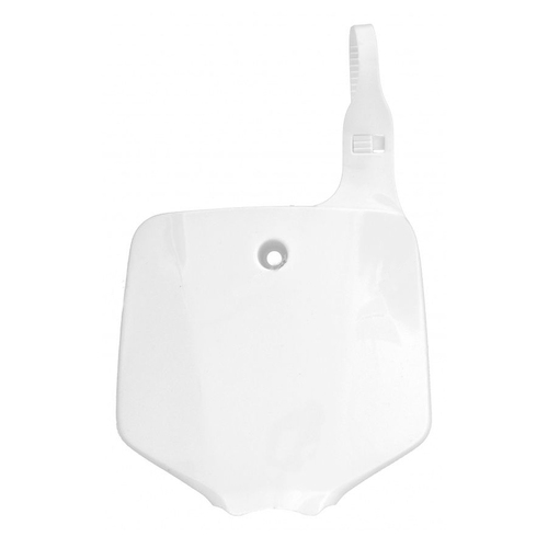 Kawasaki KLX110 2002-2009 Rtech White Front Number Plate Direct Replacement
