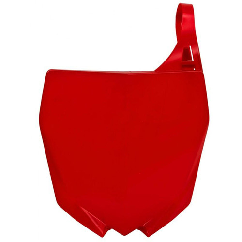 Yamaha YZ450F 2010-2017 Rtech Red Front Number Plate Direct Replacement