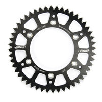Kawasaki KLX650 1993-2001 50T RHK Aluminium Alloy Rear Sprocket Black 