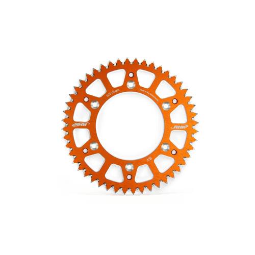 KTM 150 EXC TPI 2020-2022 RHK Warrior Orange 48t Rear Sprocket