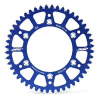 Husqvarna FE350 2014-2020 52T RHK Blue Aluminium Alloy Rear Sprocket 
