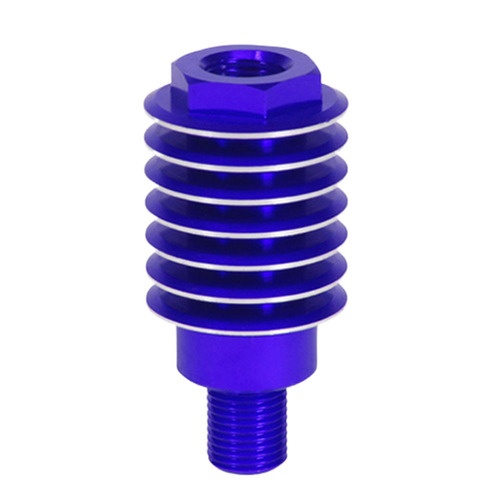 KTM 360MXC 1996 RHK Blue Rear Brake Cooler Anodised Aluminium