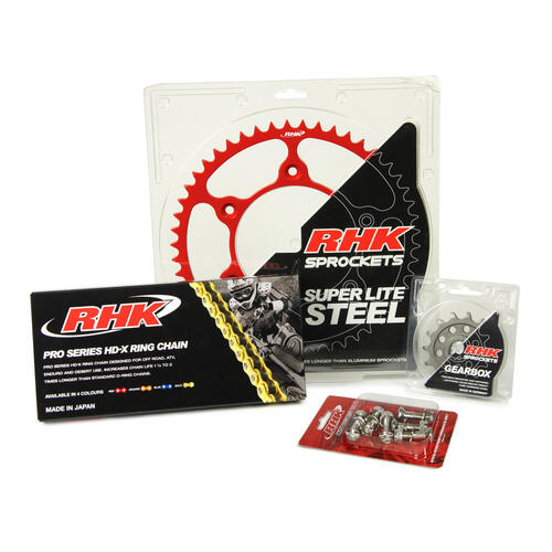 Honda CR125R 2004-2007 13T/49T RHK X-Ring Chain & Sprocket Kit 