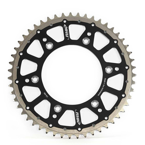 Suzuki RM-Z450 2005-2024 RHK Black Fusion 51t Rear Sprocket Alloy/Steel