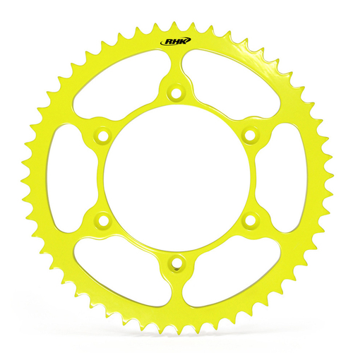 Suzuki RM-Z450 2005-2024 RHK Yellow 46t Super Lite Rear Sprocket Steel