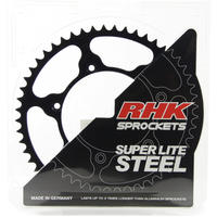 Husaberg FE650 2003-2008 52T RHK Steel Rear Sprocket Black 