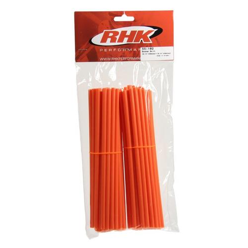 KTM 525 EXC-F RHK Front & Rear Wheel Spoke Wraps Covers - Orange 