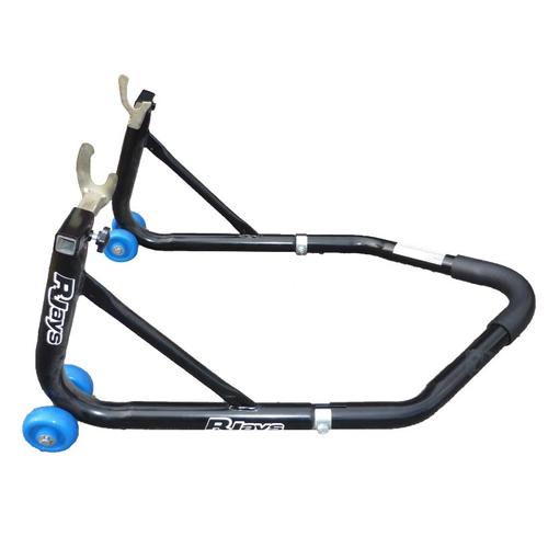 Rjays Motorcycle Rear Lift Stand Road Bike Universal Black