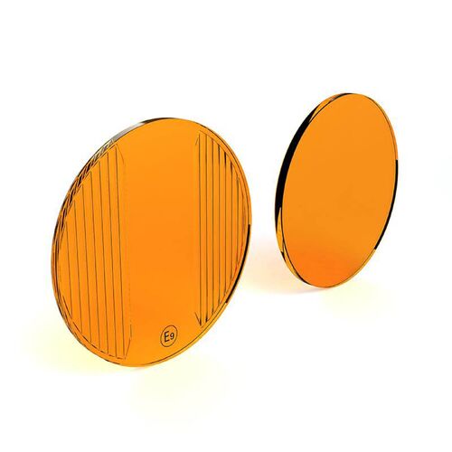 Kawasaki H2 Ninja 2015-2022 Denali 2.0 DR1 Amber Trioptic Motorcycle Spot & Flood Light Lens Kit