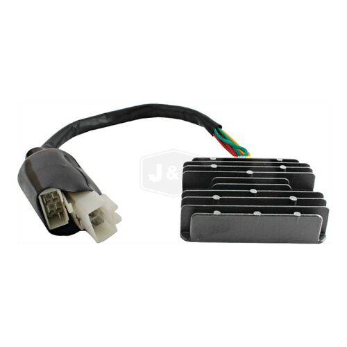 Honda CBR1100XX 1999-2000 J&N 12v Regulator/Rectifier Direct Replacement