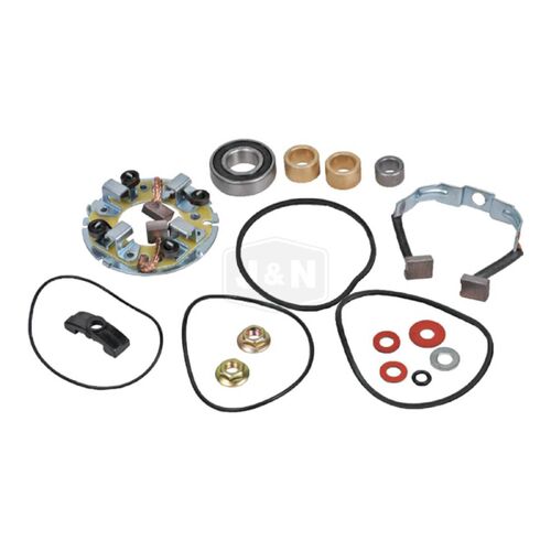 Honda FL350R Oddyssey 1985 J&N Starter Motor Brush Kit Direct Replacement